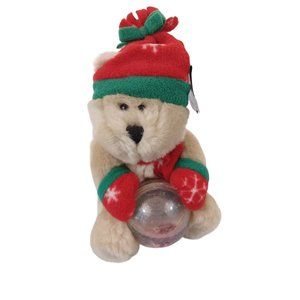NWT New 8" Snow Globe Hat Scarf Starbucks Coffee Bearista Plush Bear Ltd Ed